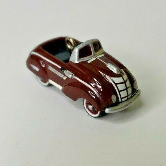 1999 Hallmark 1937 Steelcraft Airflow Miniature-Kiddie Car Ornament U120 4477 - Picture 3 of 6